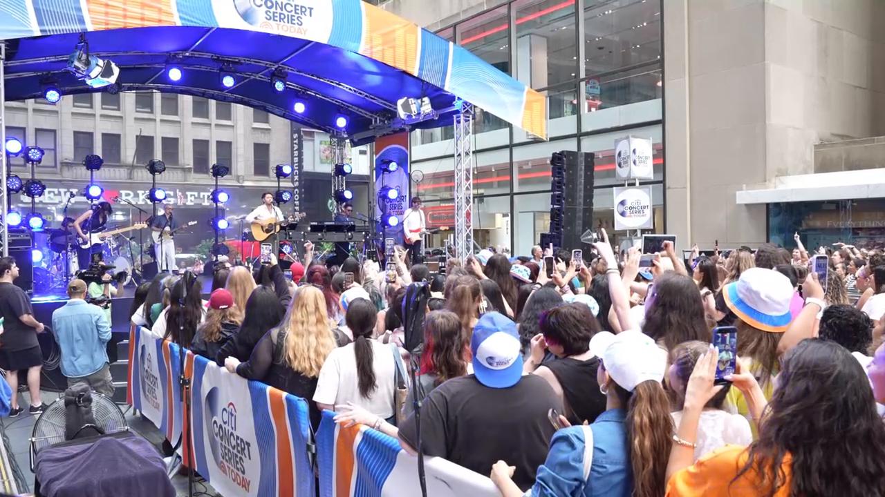Video thumbnail for Niall Horan concert on NBC Today Show 5.
