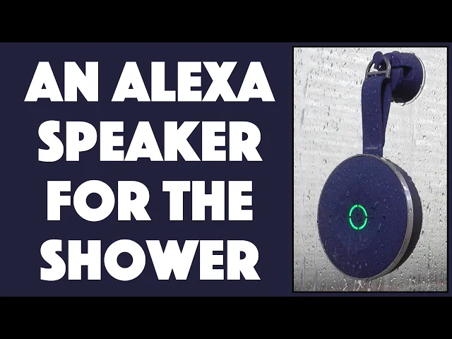 Video thumbnail for Aqua Dew Alexa Shower Speaker -- DEMO & REVIEW