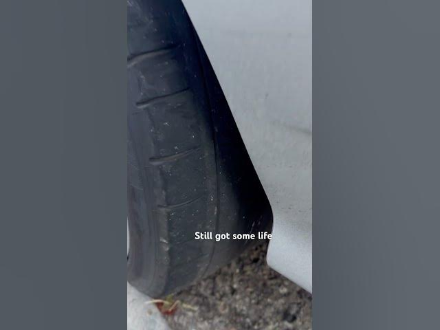 Video thumbnail for Less tread = more grip   I think #cars #e36coupe #bmwm3 #bmw #car #michelin