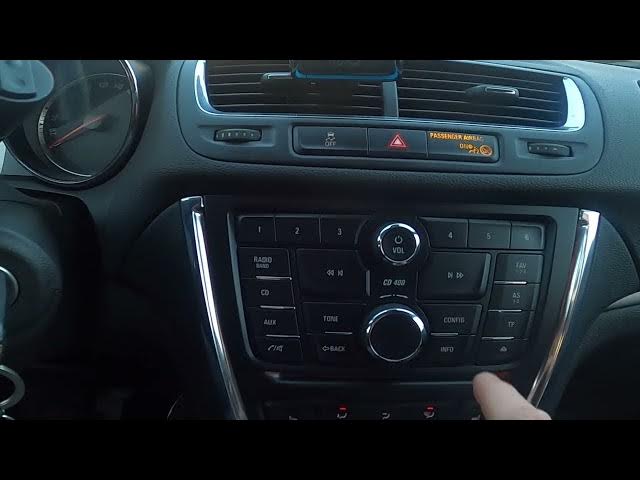Video thumbnail for How to Enter Onboard Computer in Opel Mokka I ( 2012 – 2019 ) - Navigate Through Onboard Computer