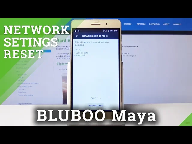 Video thumbnail for How to Reset Network Settings in BLUBOO Maya – Restore Network