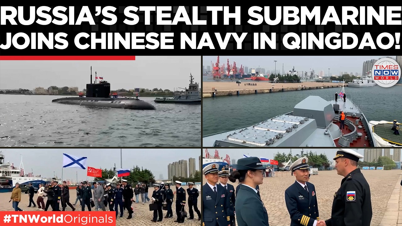 Video thumbnail for PUTIN-XI AXIS: Russia’s Stealth "Petropavlovsk-Kamchatsky" Submarine Dock in Qingdao!
