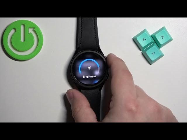Video thumbnail for How to Adjust Screen Brightness on SAMSUNG Galaxy Watch 6 Classic – Customize Display Settings