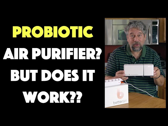 Video thumbnail for BetterAir Biotica800 Probiotic Air Purifier -- REVIEW