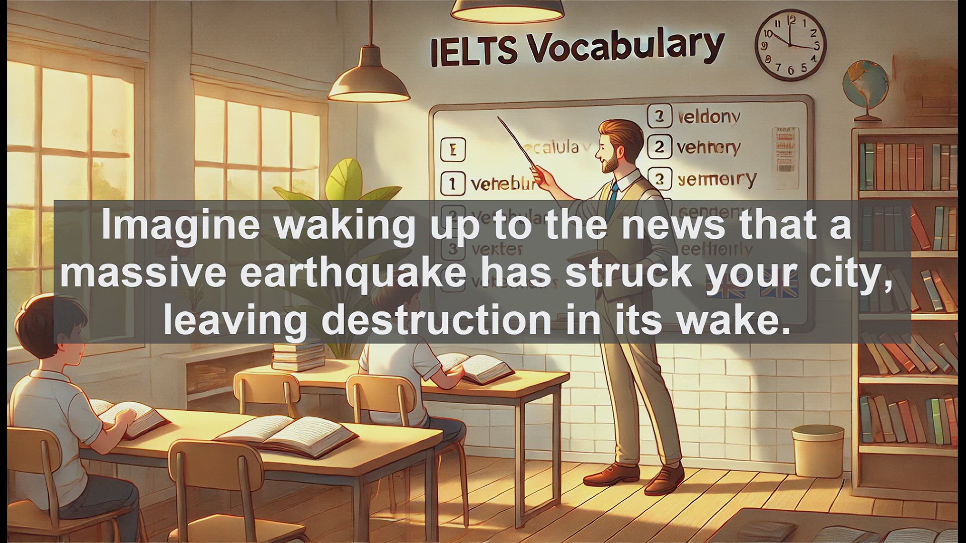 'Video thumbnail for 5000 Must Know IELTS 8.0 Vocabulary - IELTS Vocabulary: Understanding 'Catastrophe''