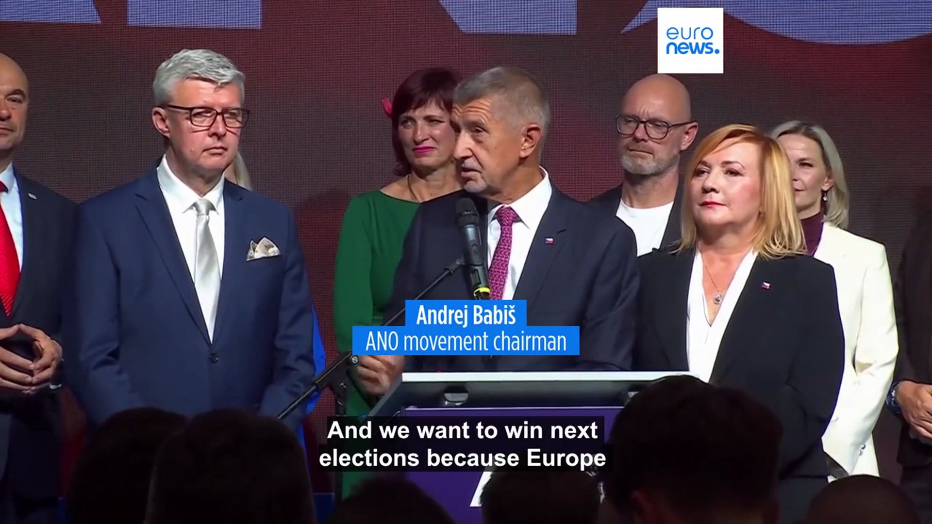 'Video thumbnail for Babiš pledges loyalty to Europe as Czech coalition talks begin'
