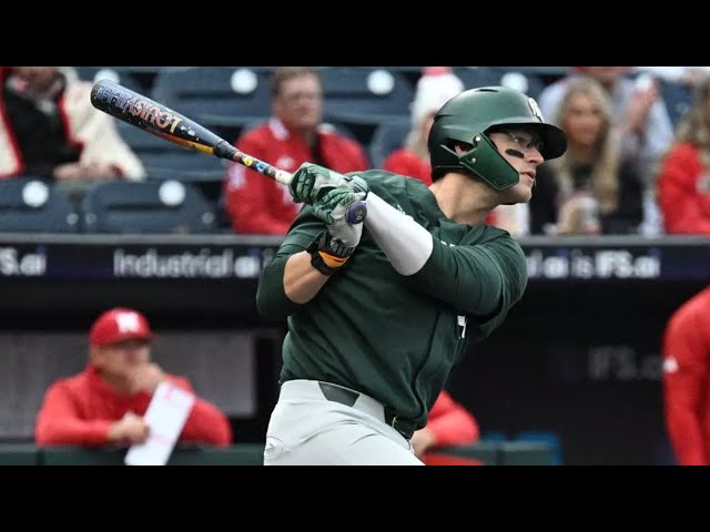 Video thumbnail for Sam Busch 2025 College Baseball Highlights! | Michigan State Spartans