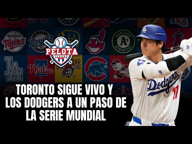 Video thumbnail for Toronto sigue vivo y los Dodgers a un paso de la Serie Mundial