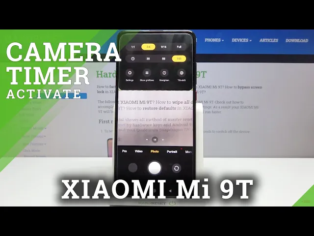 Video thumbnail for How to Add Camera Timer in XIAOMI Mi 9T – Adjust Camera Settings