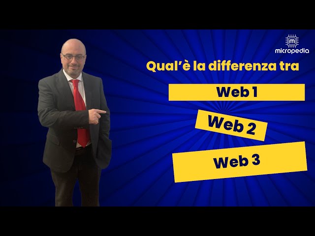 Video thumbnail for Web 1 web 2 web 3 cosa significa  scopri le varie fasi del web