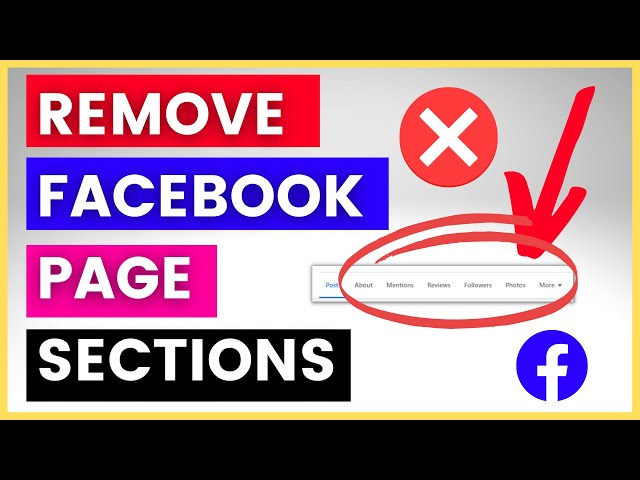 Video thumbnail for How To Remove Facebook Page Sections? [in 2025]