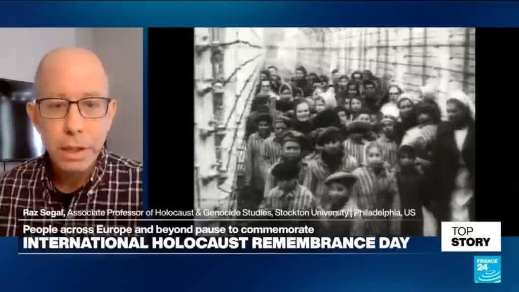 Video thumbnail for 'We live in a world of genocide: 120 million forcibly displaced, triple the number after WWII'