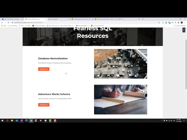 Video thumbnail for Fearless SQL - My Library Tour | Essential SQL