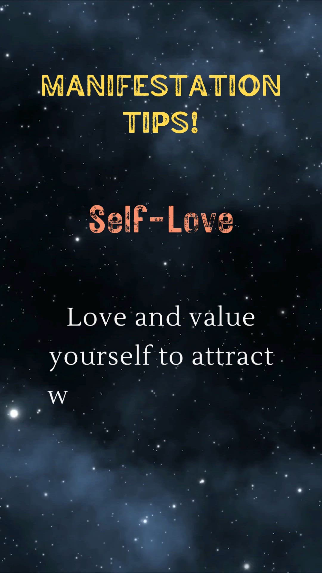 'Video thumbnail for Manifestation Tips!'