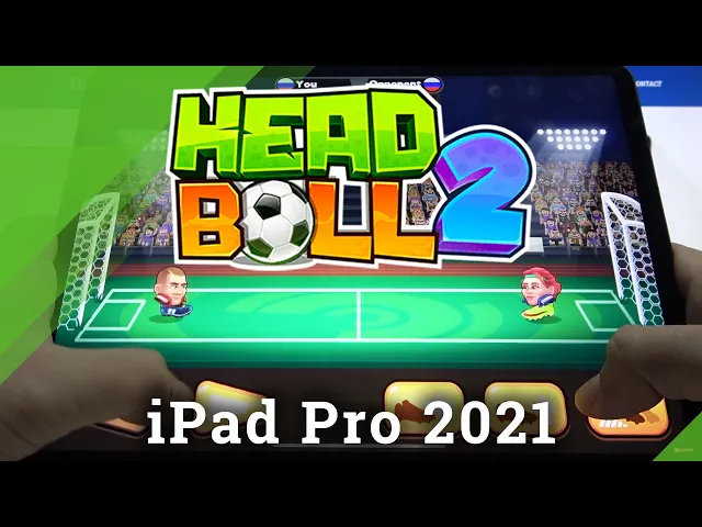 Video thumbnail for iPad Pro 2021 - Head Ball 2 Game Test & Settings