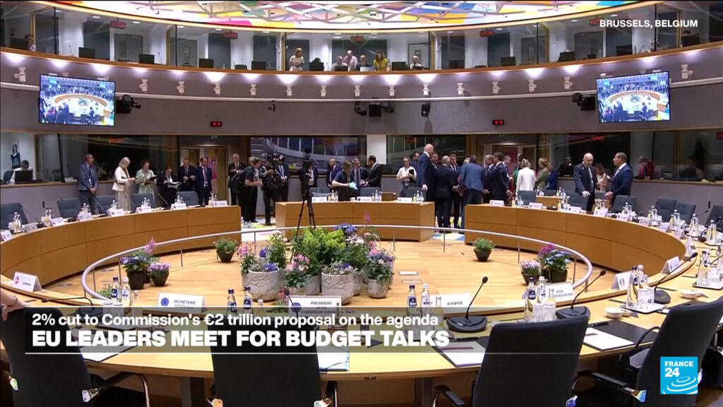 Video thumbnail for Delayed US-Iran talks casts shadow over EU summit