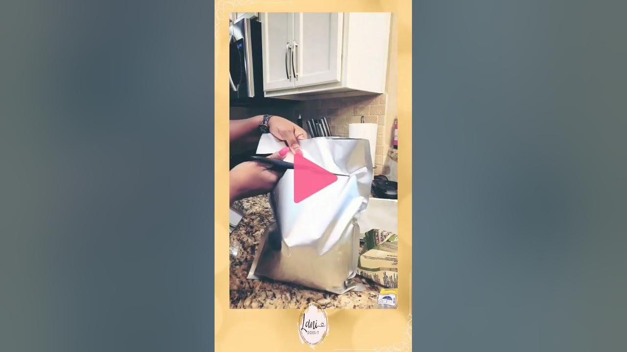 Video thumbnail for Long-term Food Storage Using Mylar Bags For Inexpensive And Quick Food