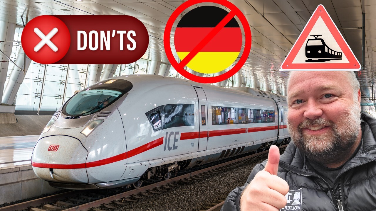 Video thumbnail for The Don'ts of German Trains