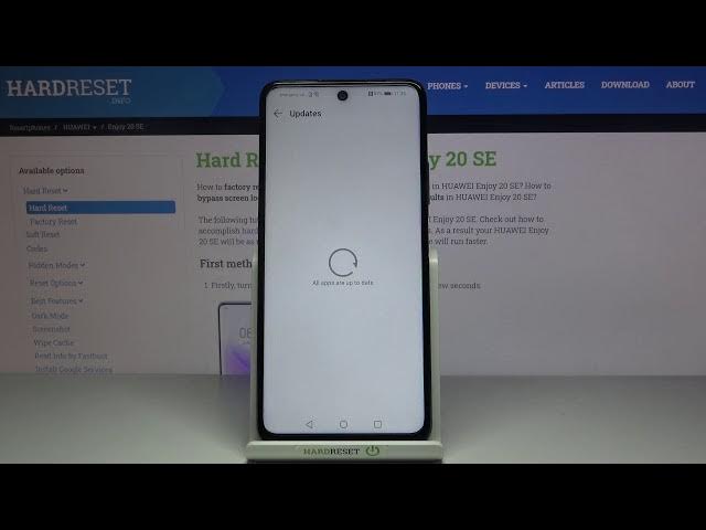 Video thumbnail for How to Update Apps on HUAWEI Enjoy 20 SE – Install Latest App Version
