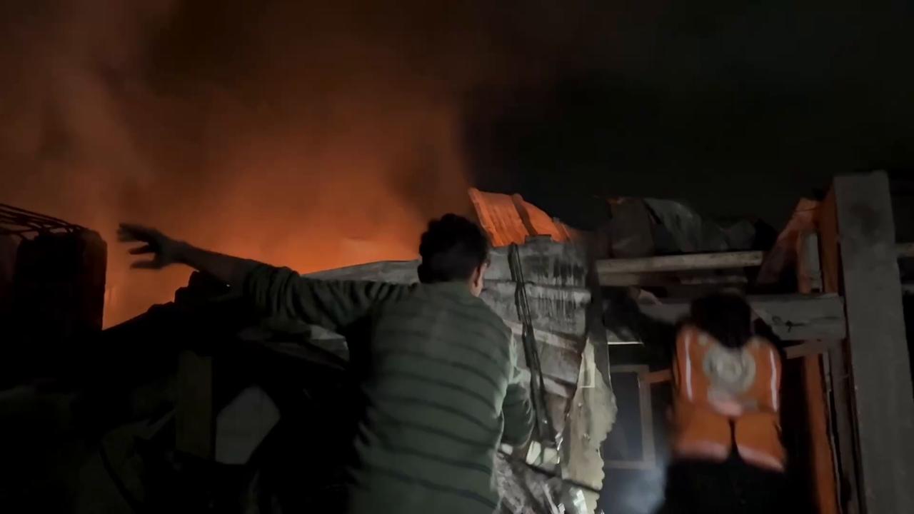 Video thumbnail for 6 Palestinians injured in airstrike west of Gaza City as Israel continues to violate ceasefire nonstop.