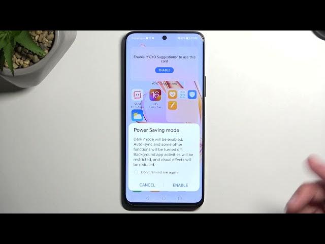 Video thumbnail for How to Enable Power Saving Mode on Honor 90 Lite / Enable Battery Saver