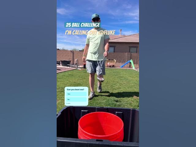Video thumbnail for 25 ball challenge, ride with me thru the video. If you like it let me know and return a challenge?