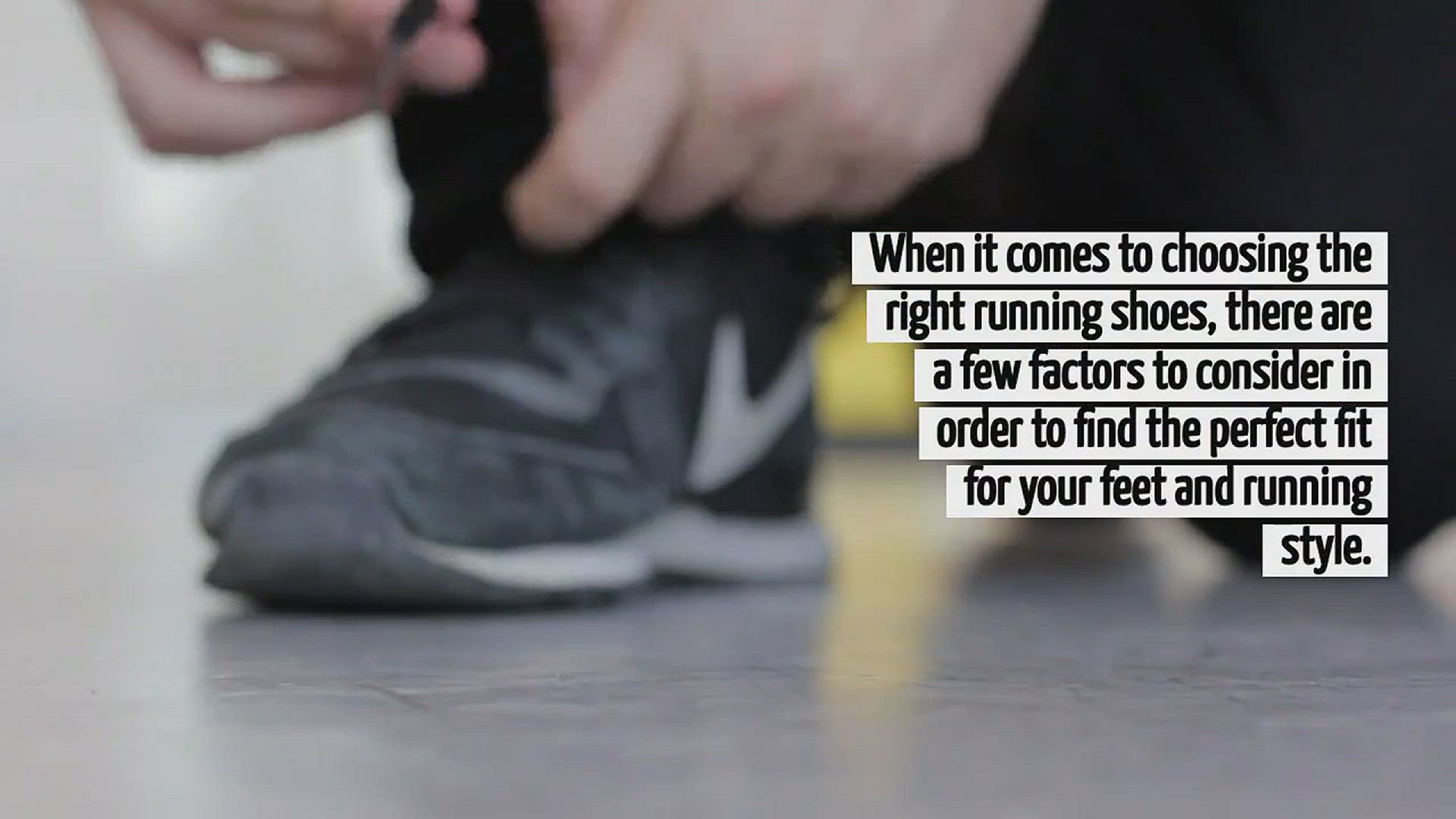 Video thumbnail for How To Pick Running Shoes