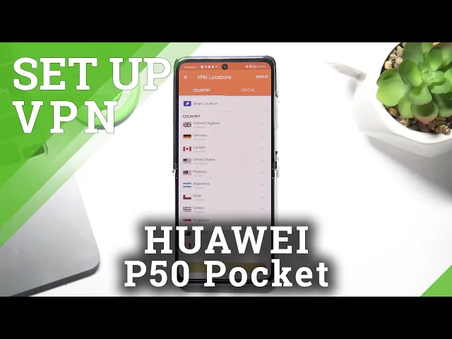 Video thumbnail for How to Set Up a VPN on HUAWEI P50 Pocket