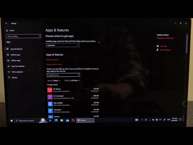 Video thumbnail for How To Uninstall Apps In Samsung Galaxy Book Pro