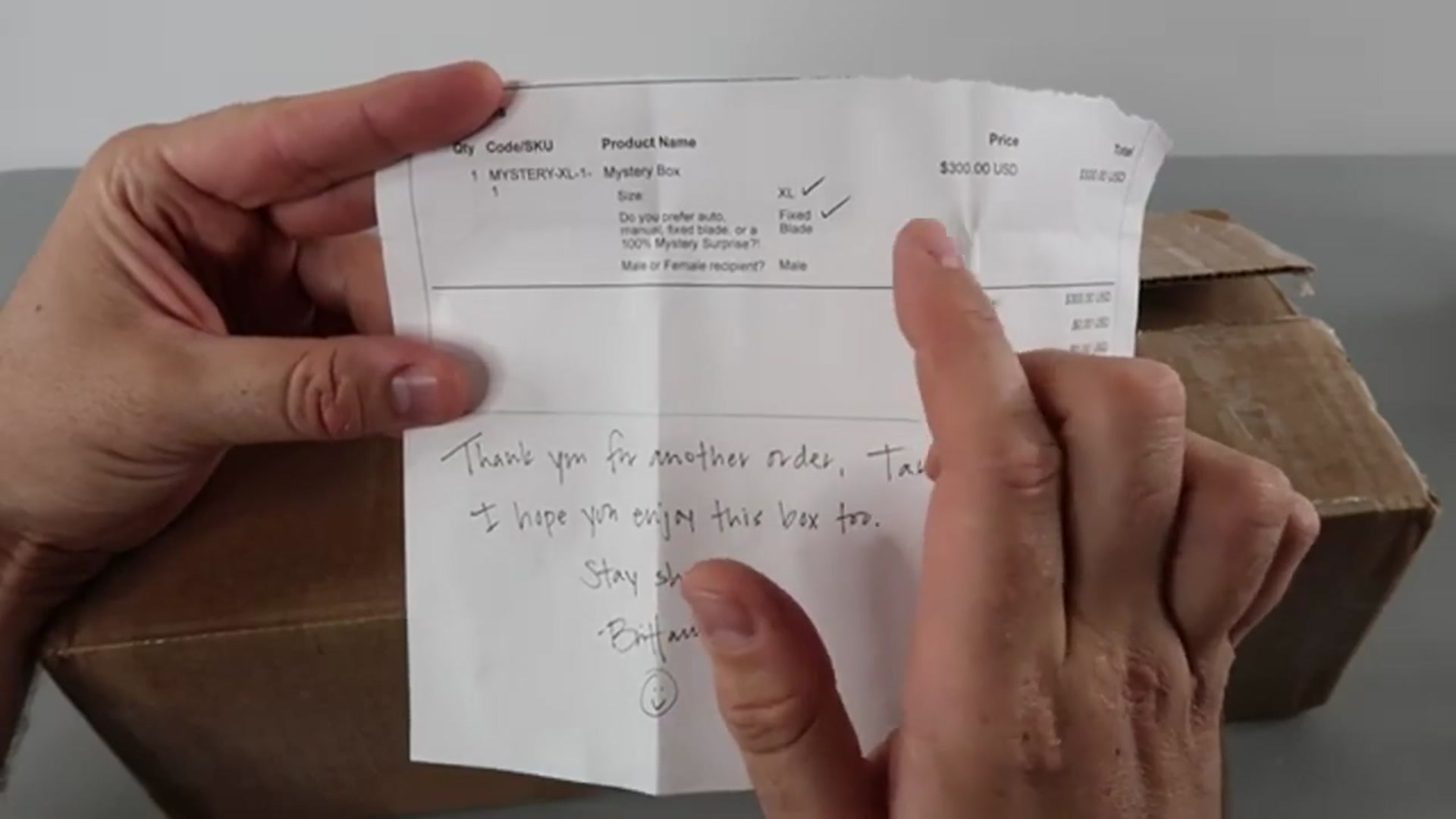 'Video thumbnail for I Bought $300 American Edge Mystery Box!'