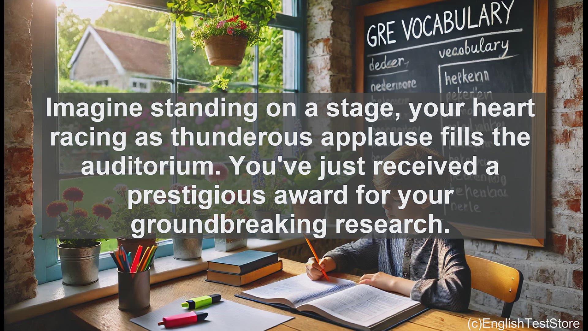 'Video thumbnail for GRE Vocabulary Lesson: Accolades - Celebrating Excellence and Achievement'