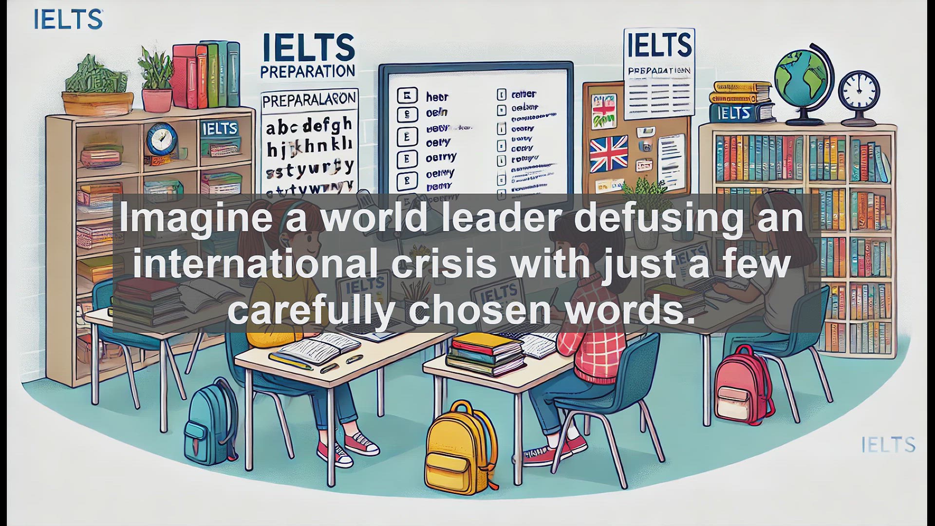 'Video thumbnail for 5000 Must Know IELTS 8.0 Vocabulary - Diplomacy: The Art of Tactful Communication'