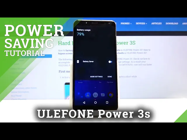 Video thumbnail for How to Enable Power Saving Mode in ULEFONE Power 3s – Save Battery