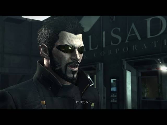Video thumbnail for Deus Ex Mankind Divided System Rift - Blade Employee "Baba Yaga 50" Get Inside Palisade Dialogue