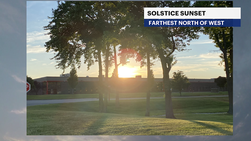 Video thumbnail for Summer begins this Sunday with over 15 hours of daylight for Father’s Day