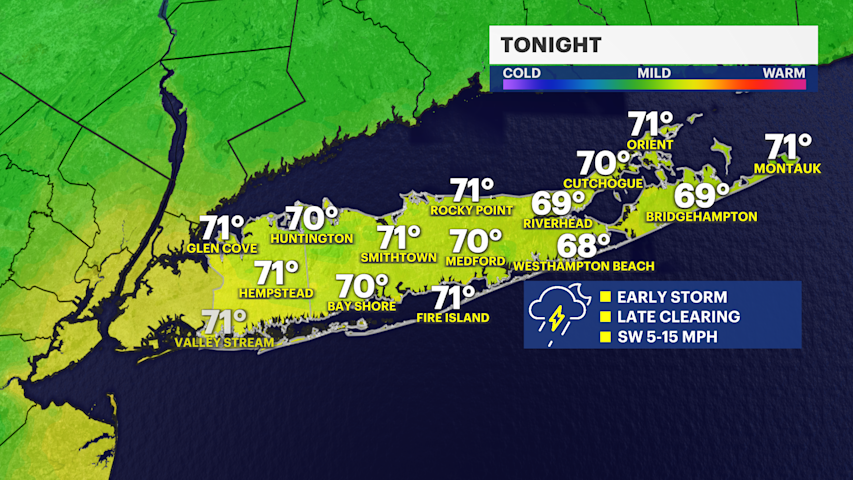 Video thumbnail for Scattered rain ending this evening; hot and humid weather continues Tuesday