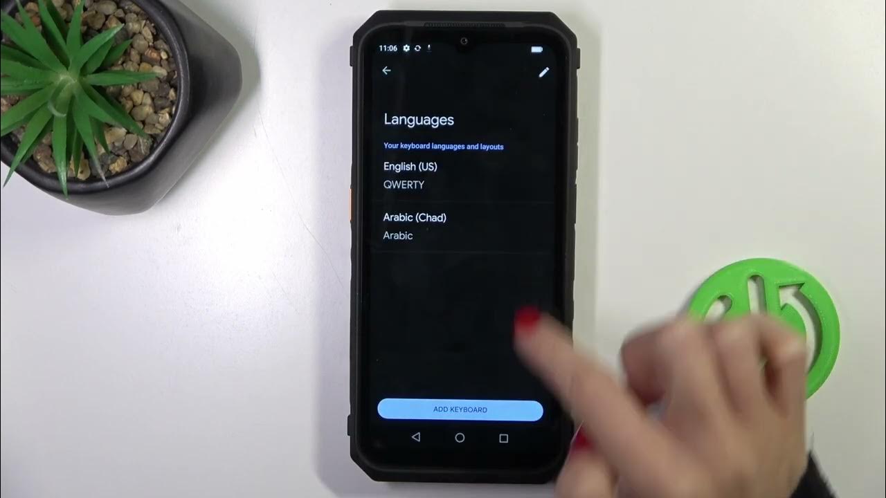 Video thumbnail for How to Change Keyboard Language on Ulefone Power Armor 18 5G?