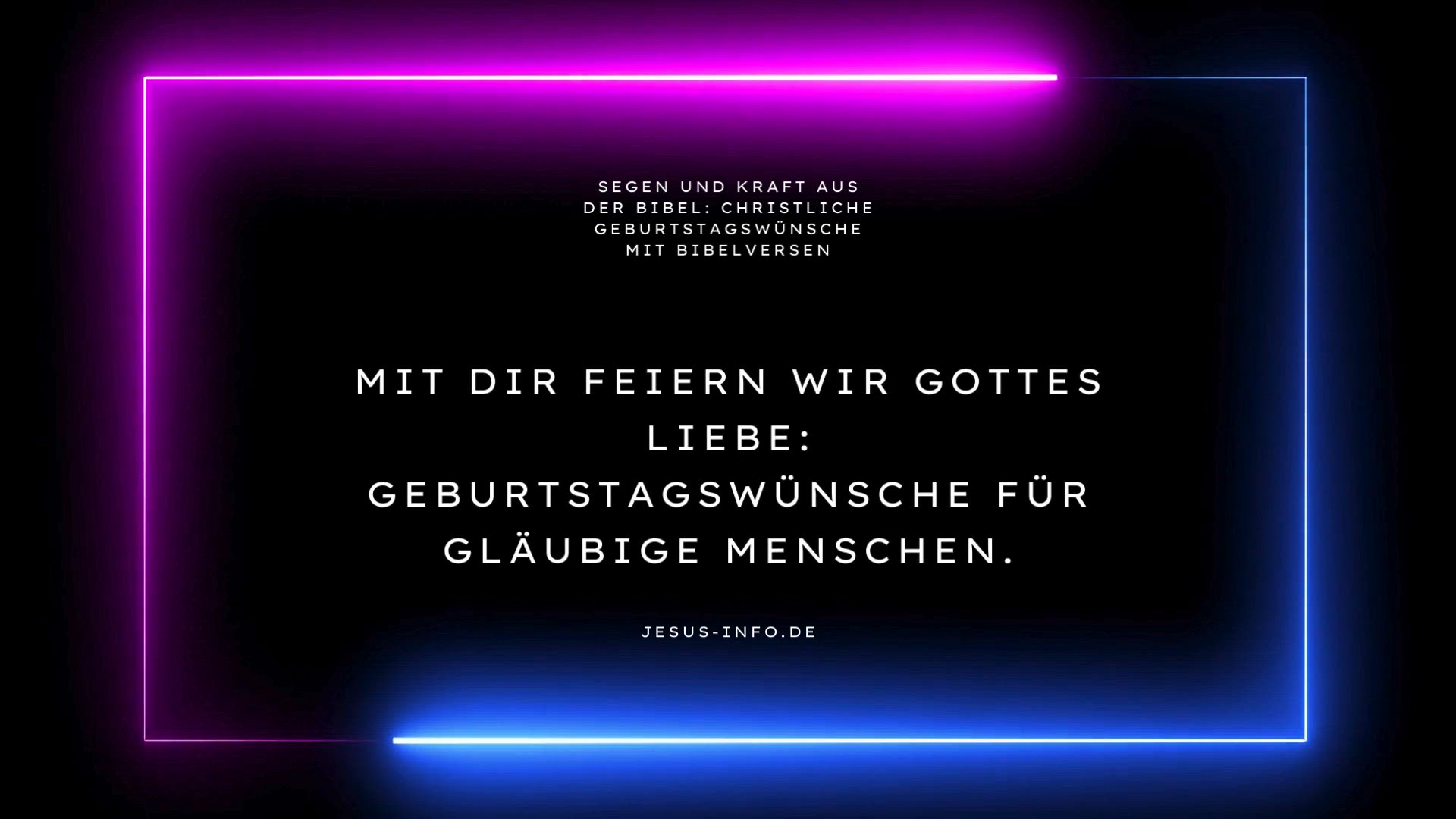 Video thumbnail for Segen und Kraft aus der Bibel: Christliche Geburtstagswünsche mit Bibelversen (Ungebremst) : Geburtstagswünsche / Glückwünsche / Glückwunsch Religion & Belief - Christlich - Geburtstagsgruß, Geburtstagsgrüße, Wunsch, Wünsche, Geburtstagswunsch, Glückwuns