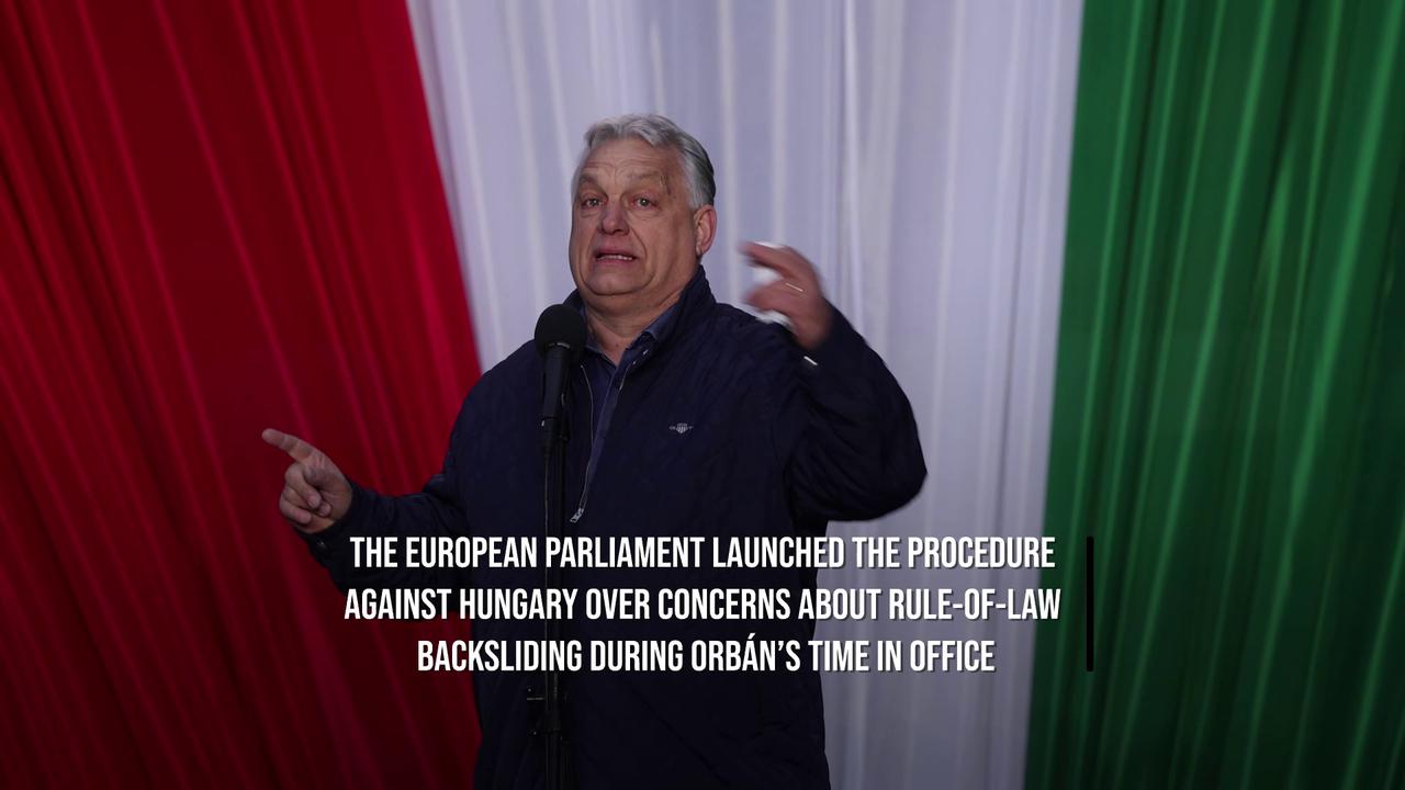 Video thumbnail for Magyar Says EU Could End Hungary Rule Of Law Procedure.