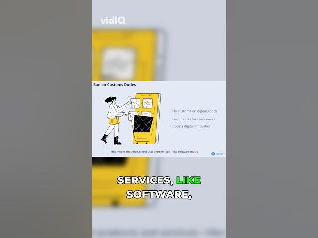 Video thumbnail for No More Customs Duties for Digital Goods! 🎉