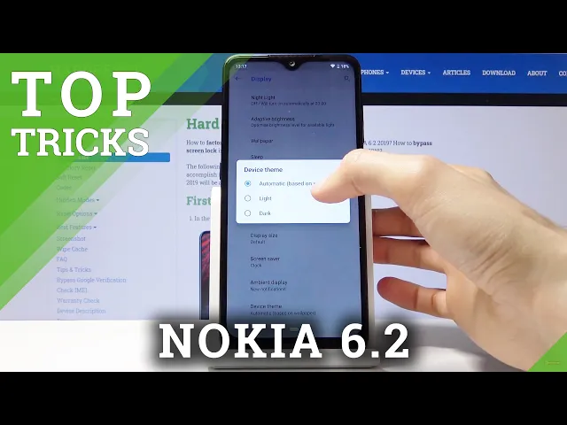 Video thumbnail for Top Tricks NOKIA 6.2 2019 – Hidden Options / Cool Features