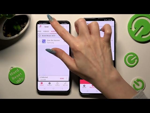 Video thumbnail for How to Transfer Files from SAMSUNG GALAXY S23 to Android Device - Send Anywhere App