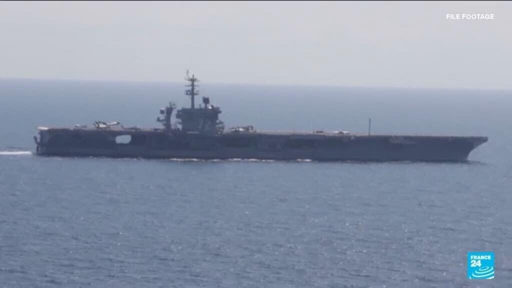 Video thumbnail for Concern grows over possibility of Iran mining Strait of Hormuz