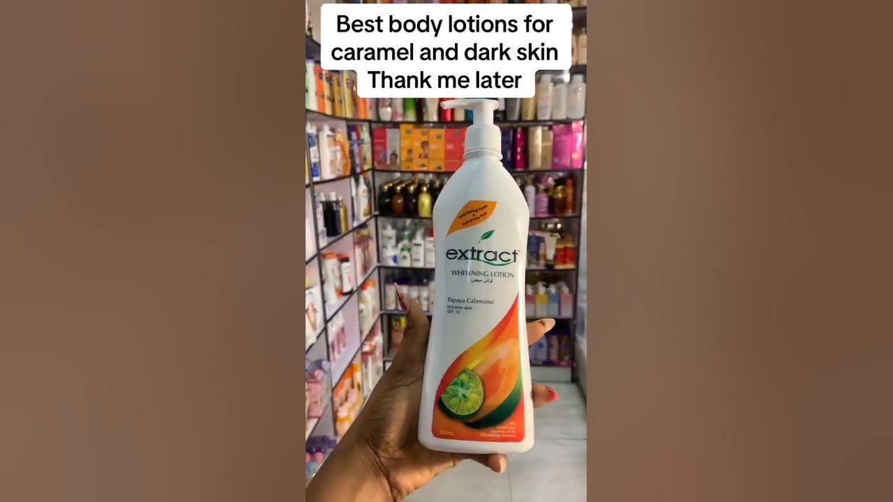 Video thumbnail for Best body lotion ๐งด for caramel and dark ๐ skin #skincarerecommendations