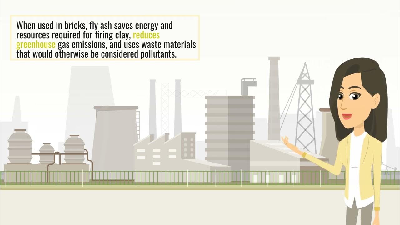 Video thumbnail for Eco Friendly Fly Ash Bricks