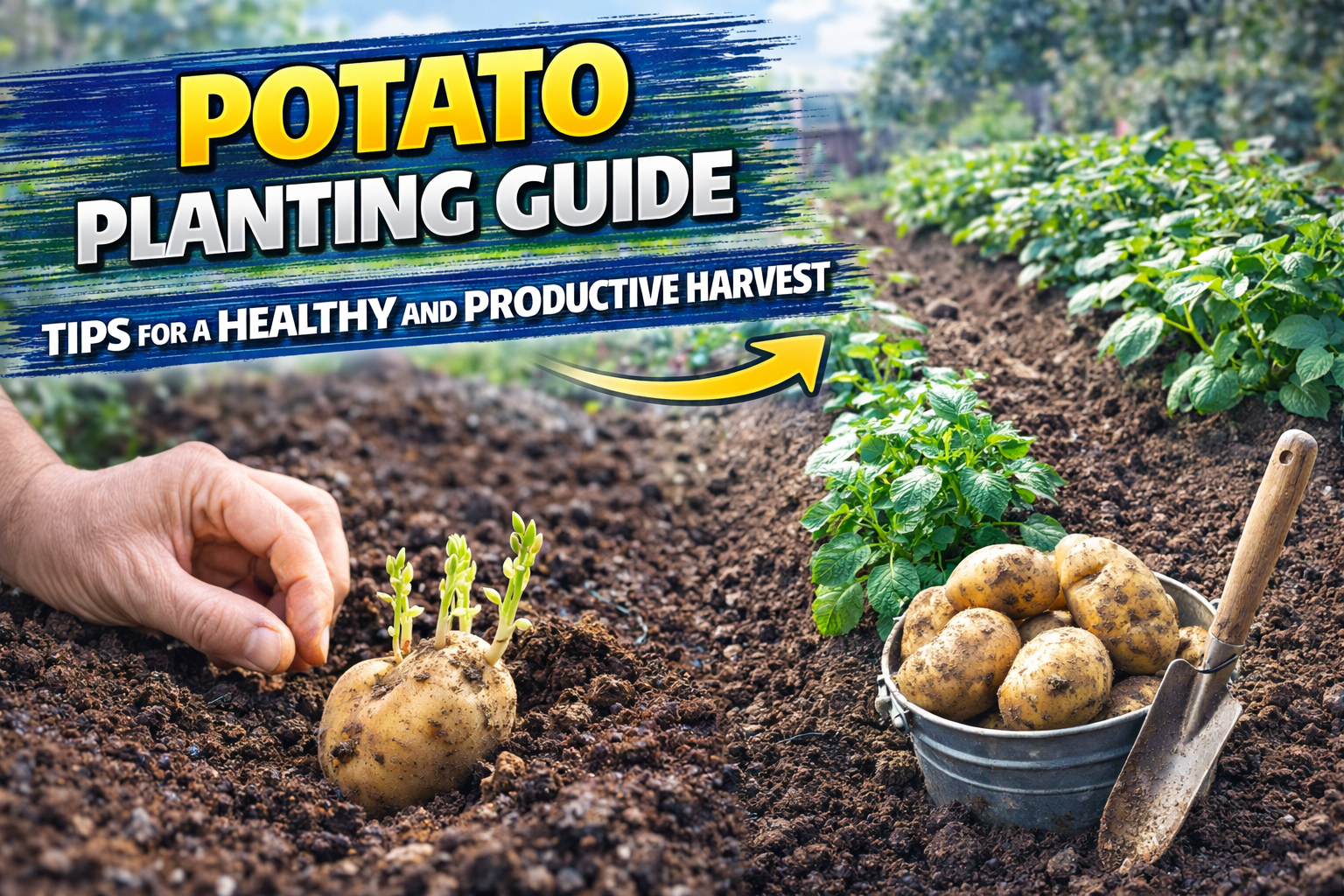 Video thumbnail for Potato Planting Guide | Tips for a Healthy and Productive Harvest