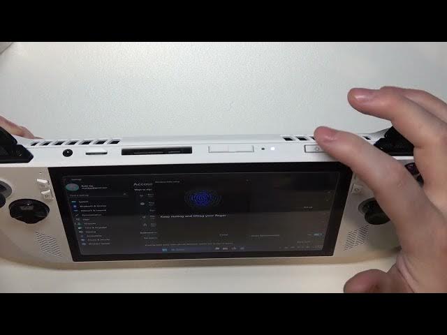 Video thumbnail for How To Setup Fingerprint Scanner On Asus ROG Ally