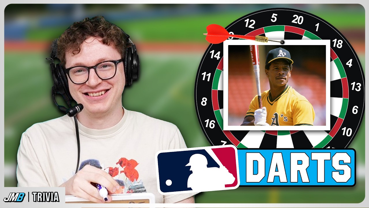 Video thumbnail for A photo finish in MLB Darts trivia!