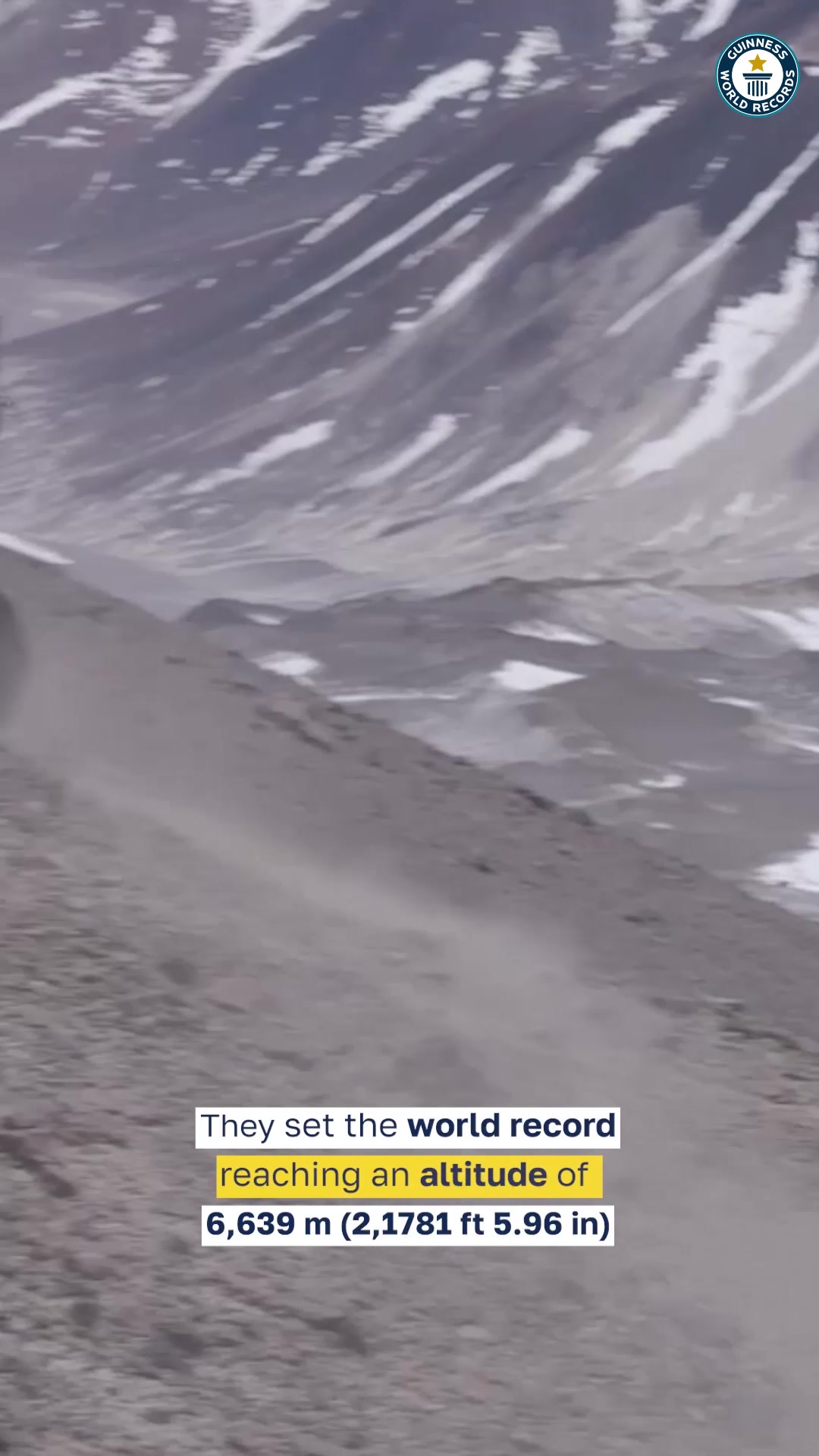 Video thumbnail for Chilean Father and Sons Set Motorcycle Altitude World Record