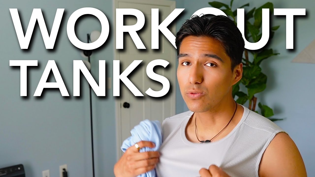 Video thumbnail for Coofandy Workout Tanks Test Fit